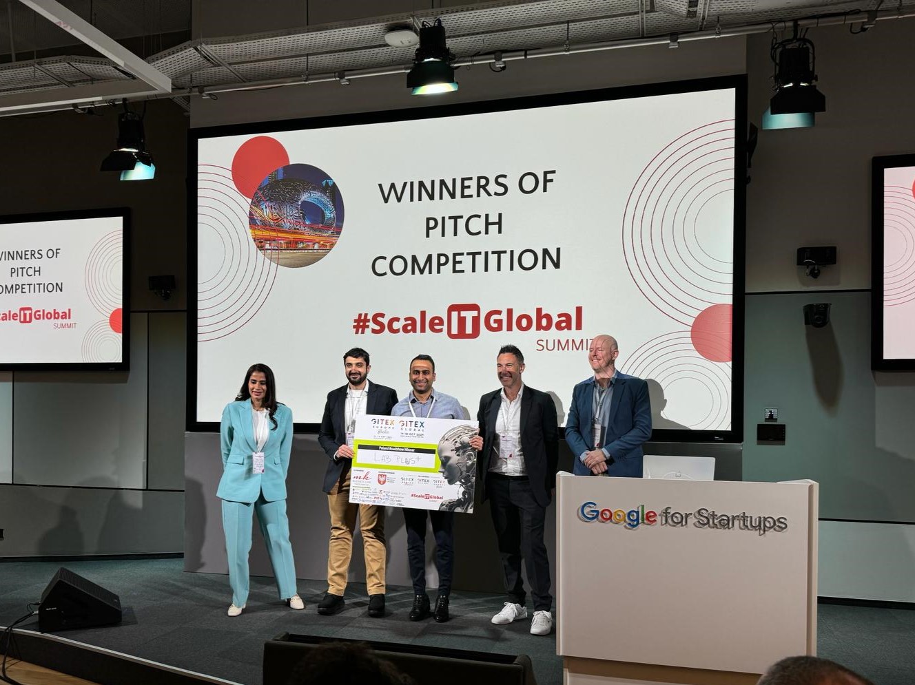 Sukces w konkursie #ScaleITGlobal Summit